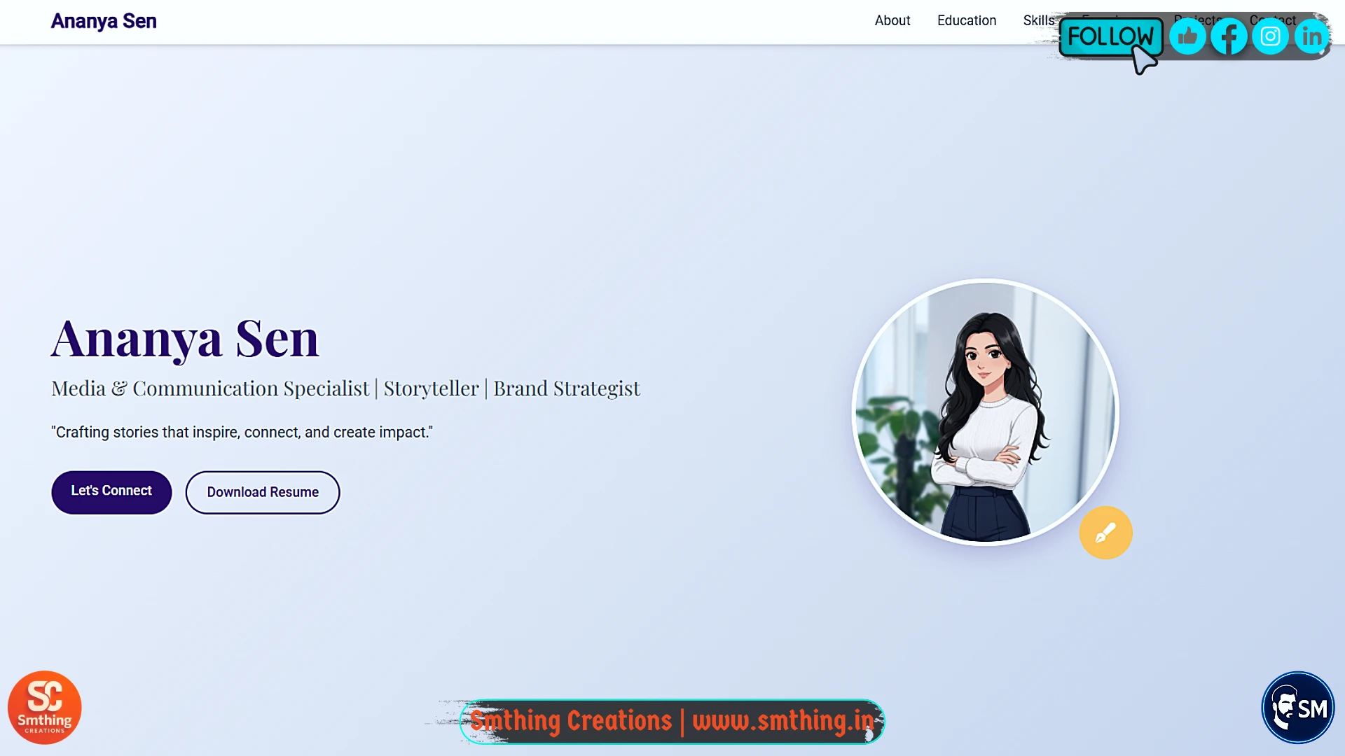 Job Seekers Portfolio Website