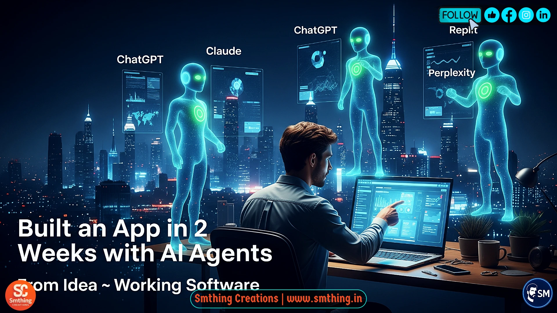 How I Built a Complete App in 2 Weeks Using AI Agents (No Coding Required)