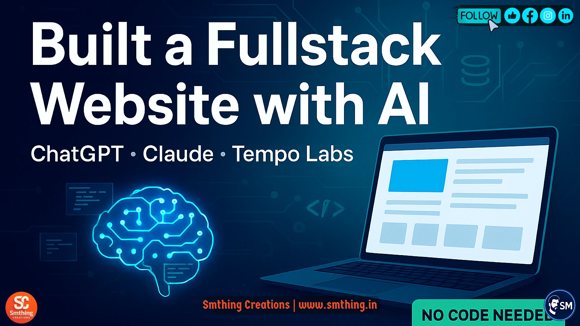 How I Built a Fullstack Website Using ChatGPT, Claude, and Tempo Labs